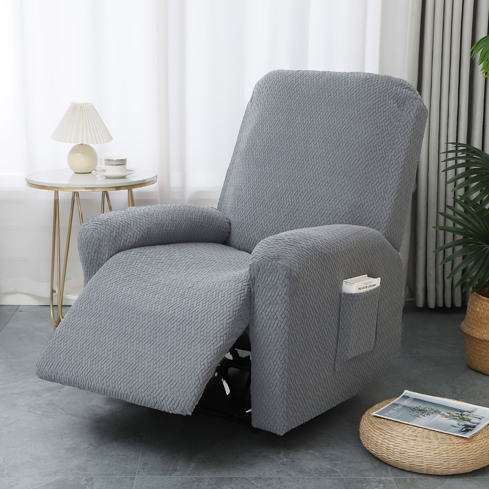 Housse ajustée de fauteuil relax Juno à poche