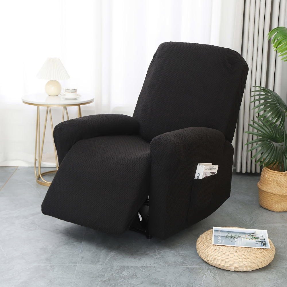 Housse ajustée de fauteuil relax Juno à poche