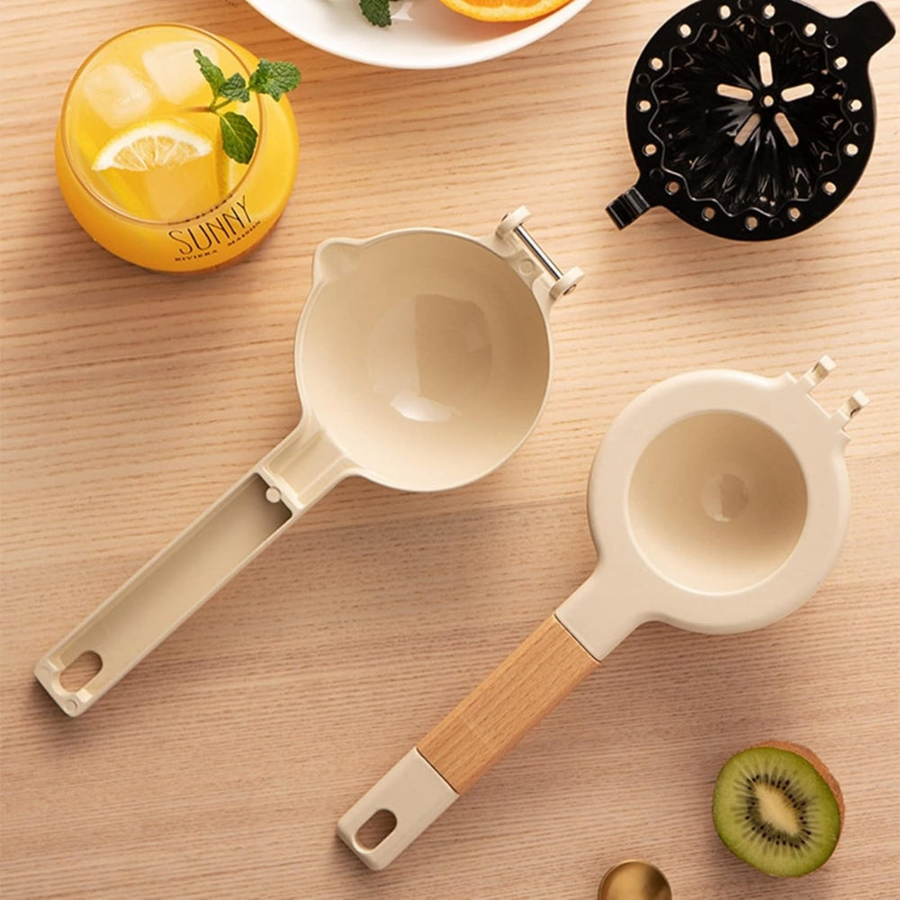 Presse-citron manuel élégant en inox