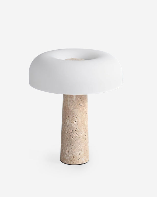 Lampe de Table | ZENO – Travertin