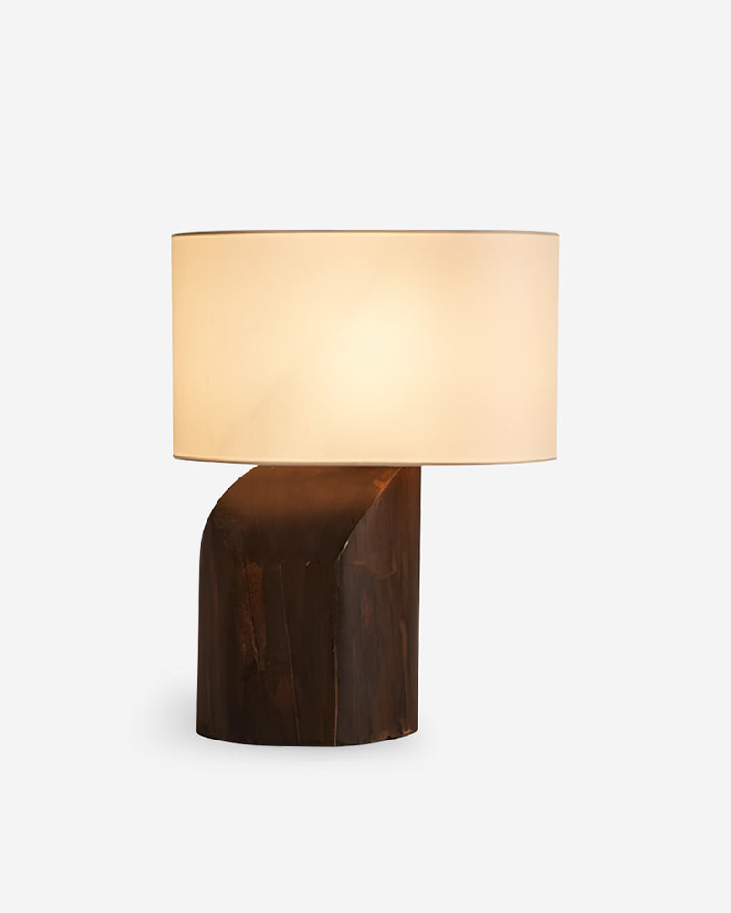 Lampe de Table | KALLE – Bois Foncé