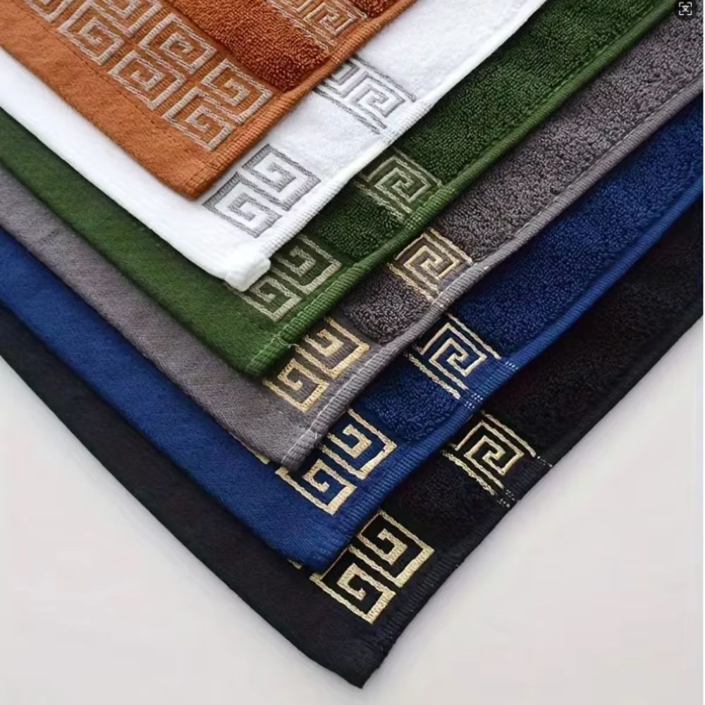 Set de serviettes en coton Casa Luxe Athena | 2 pièces