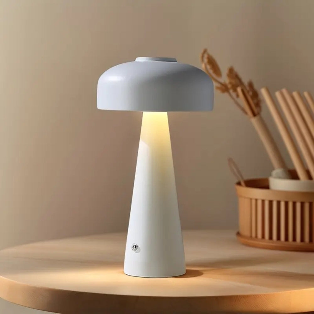Lampe de table givrée Luna Glow
