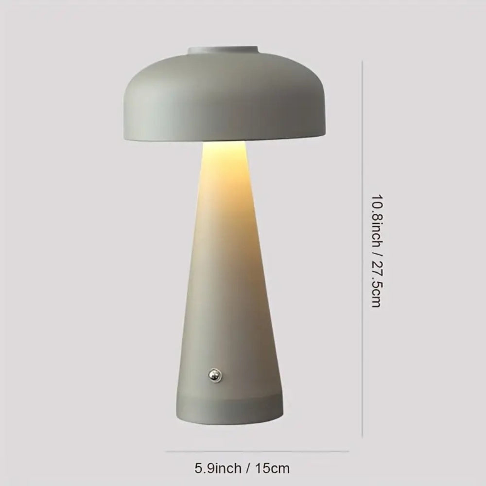 Lampe de table givrée Luna Glow