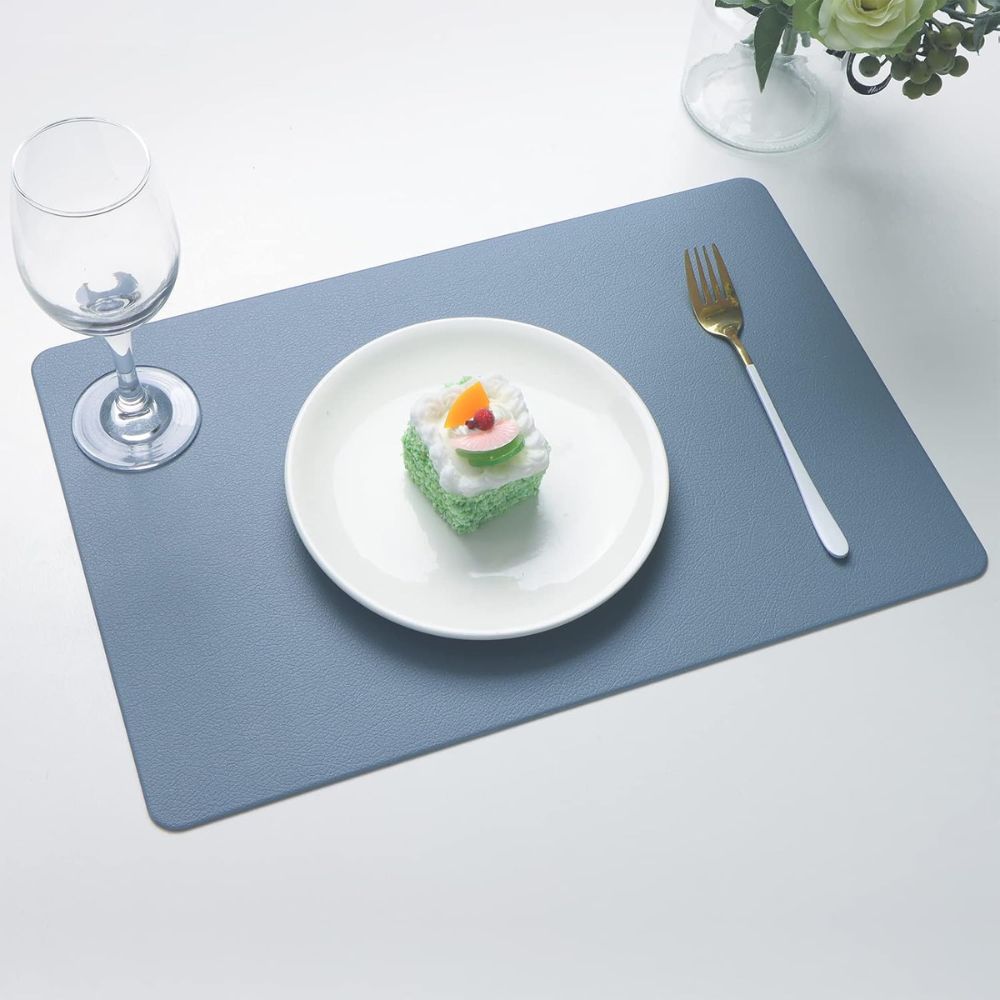 Set de table en simili cuir vintage