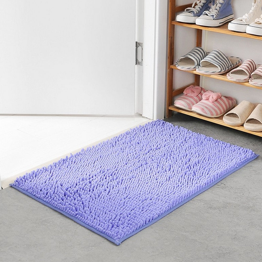 Tapis de bain doux en chenille Mavi