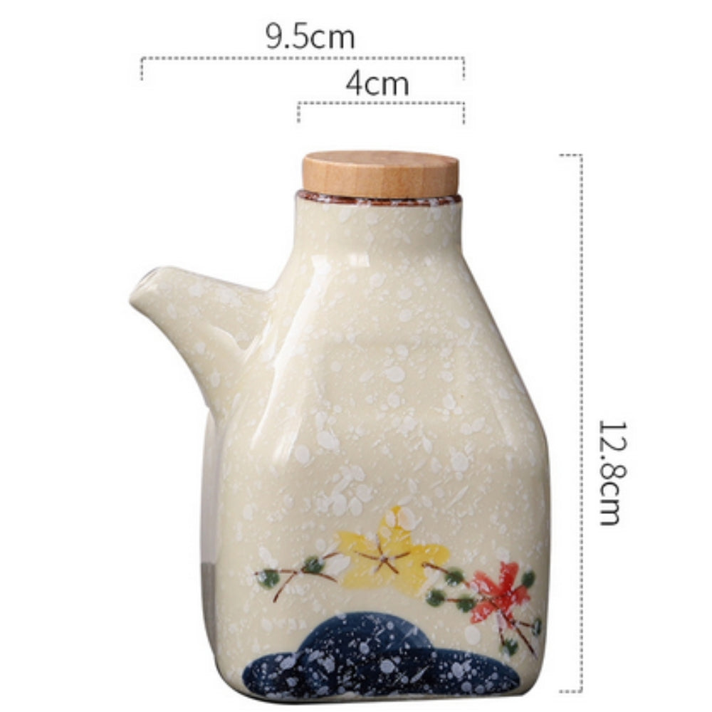 Distributeur d'huile et de sauce en céramique Mizuno