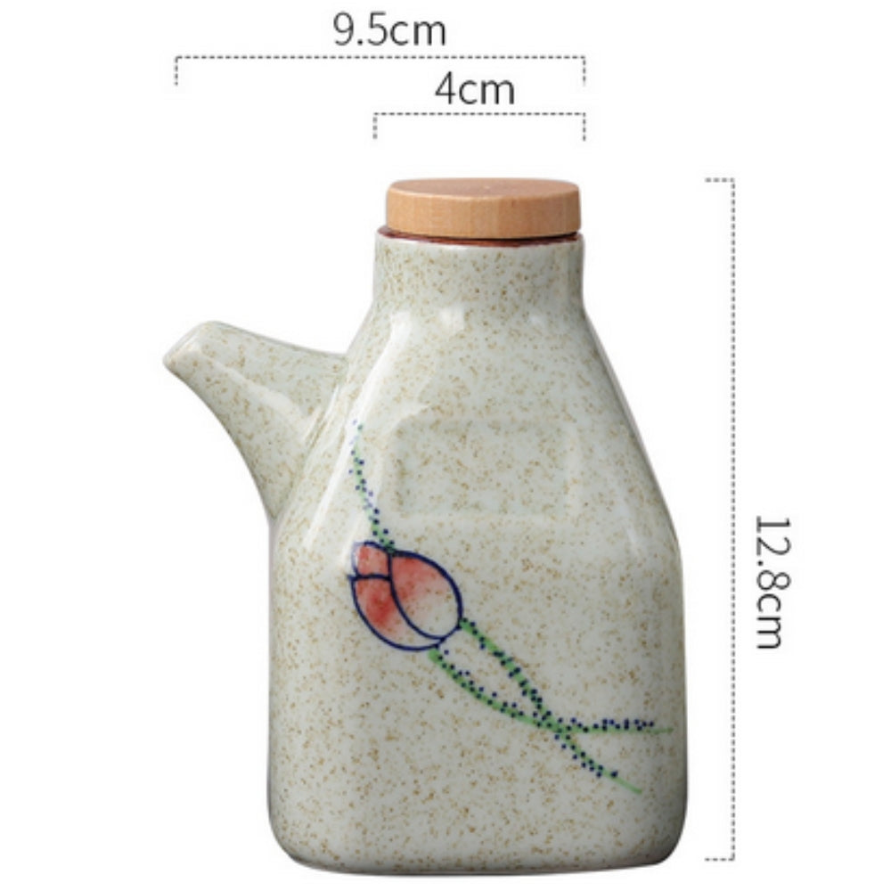 Distributeur d'huile et de sauce en céramique Mizuno