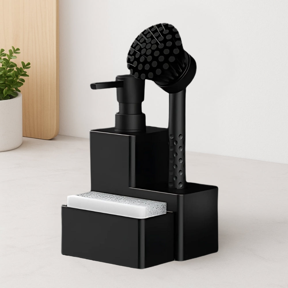 Trio d'accessoires d'évier moderne