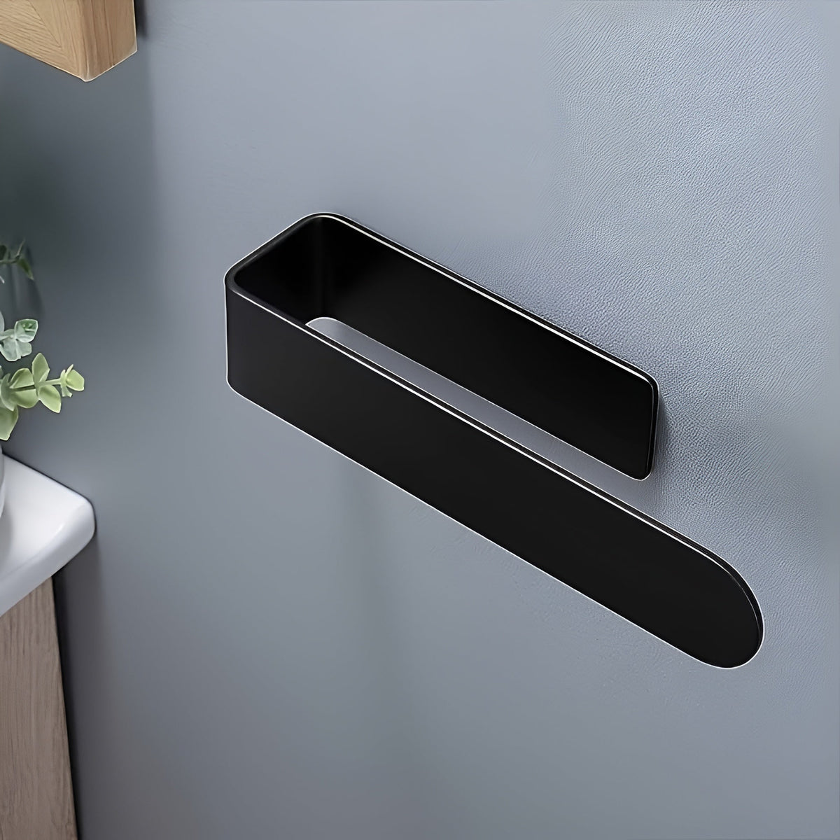Porte-serviettes mural moderne en inox