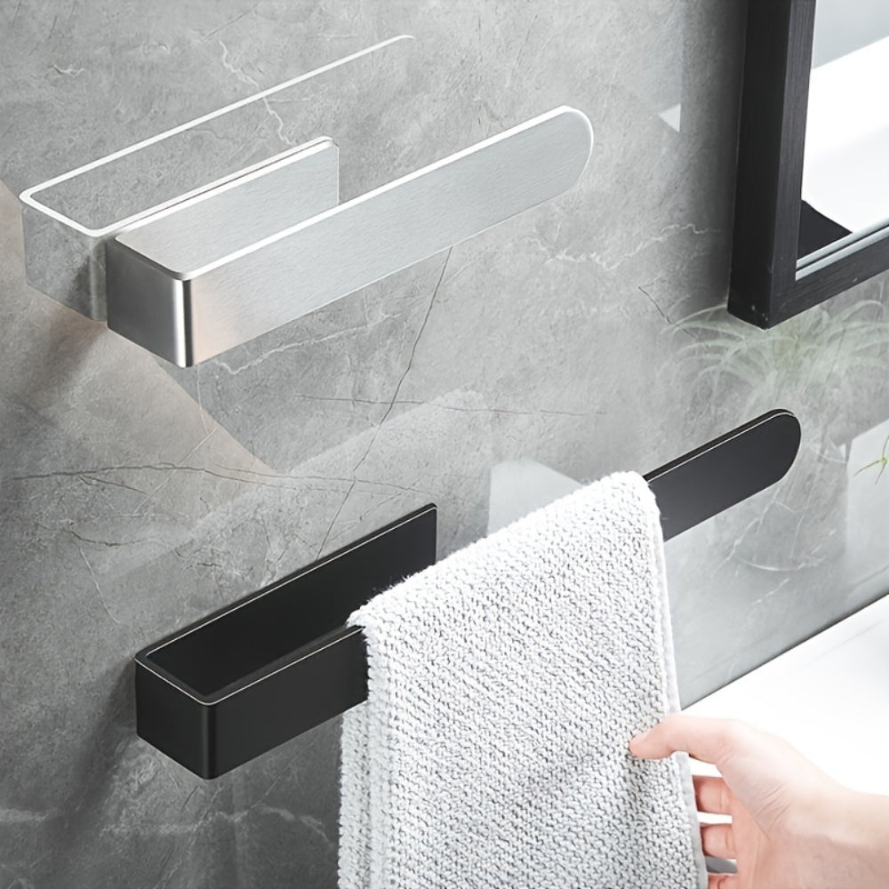 Porte-serviettes mural moderne en inox – Doré