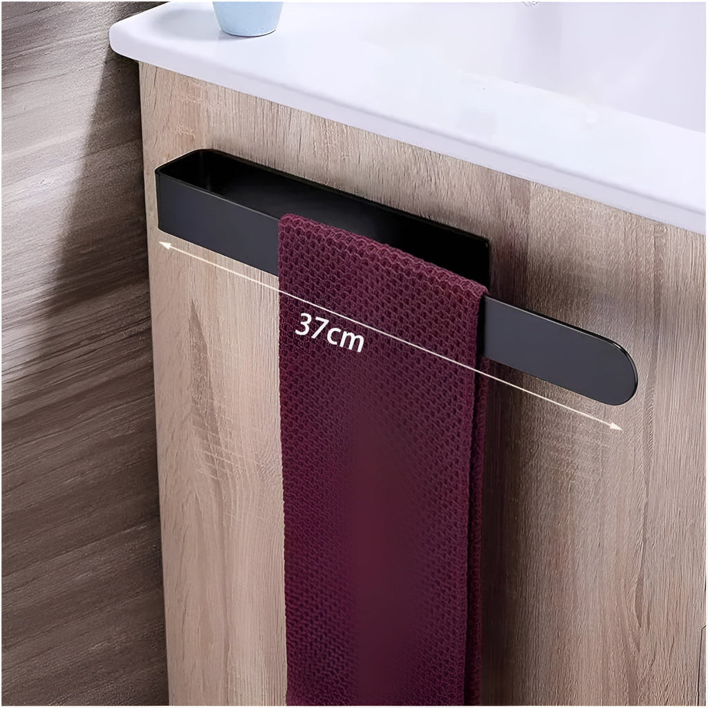 Porte-serviettes mural moderne en inox