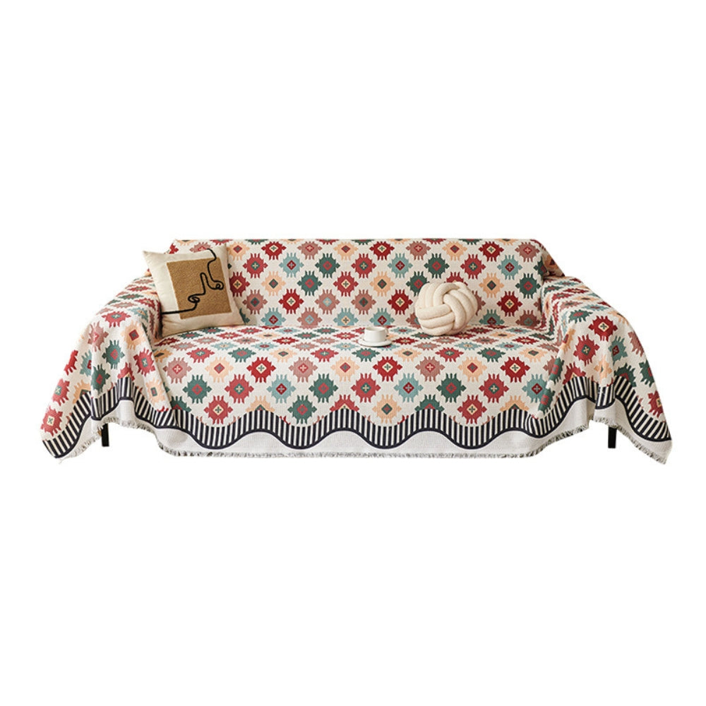 Housse de canapé géométrique Nomad Charm