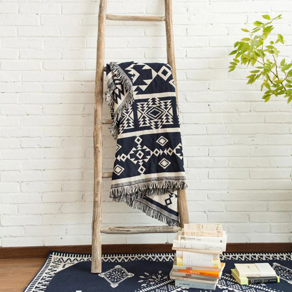 Plaid boho tissé Nomad Weave