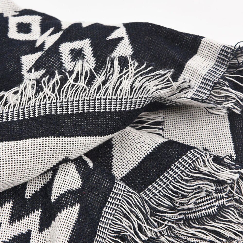 Plaid boho tissé Nomad Weave