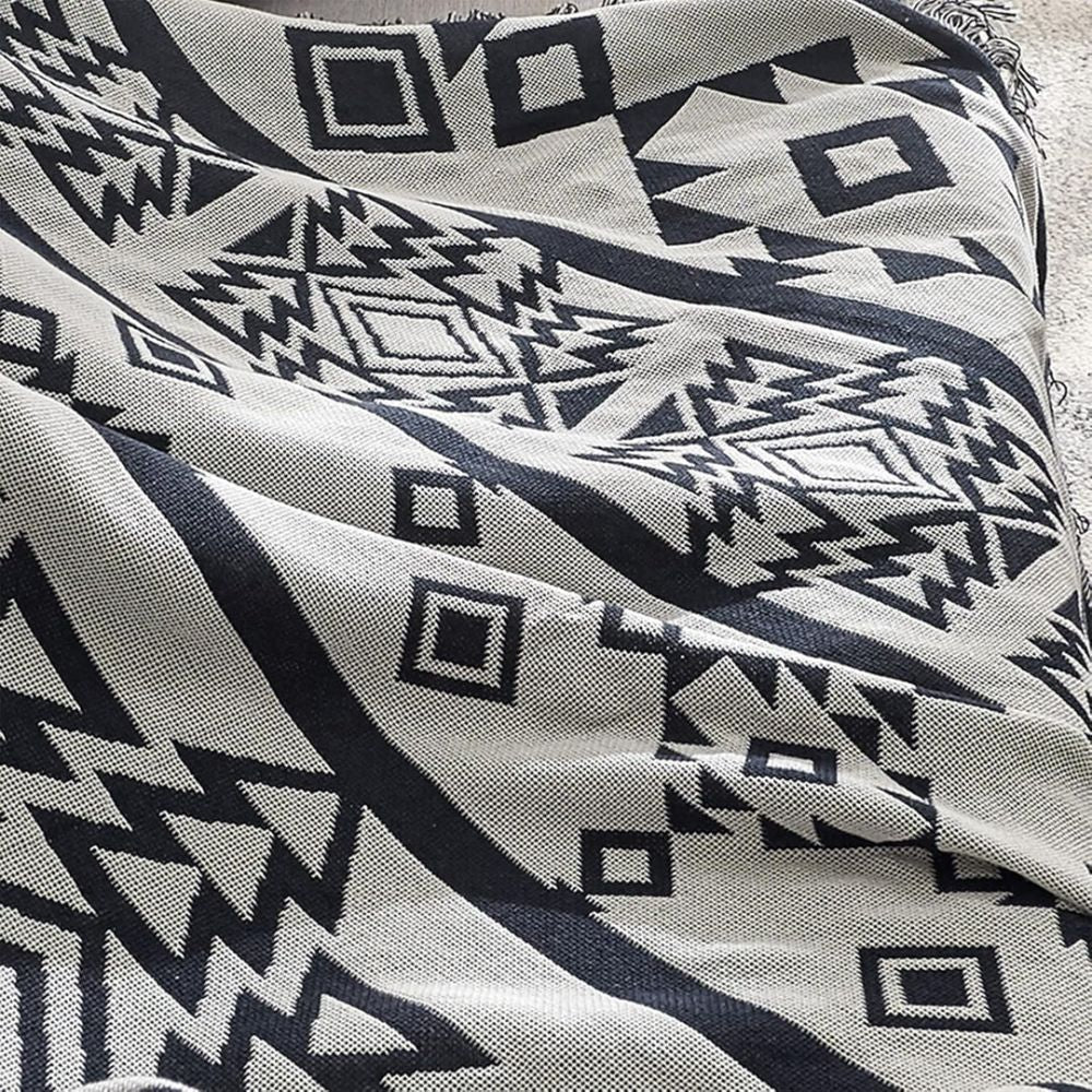 Plaid boho tissé Nomad Weave