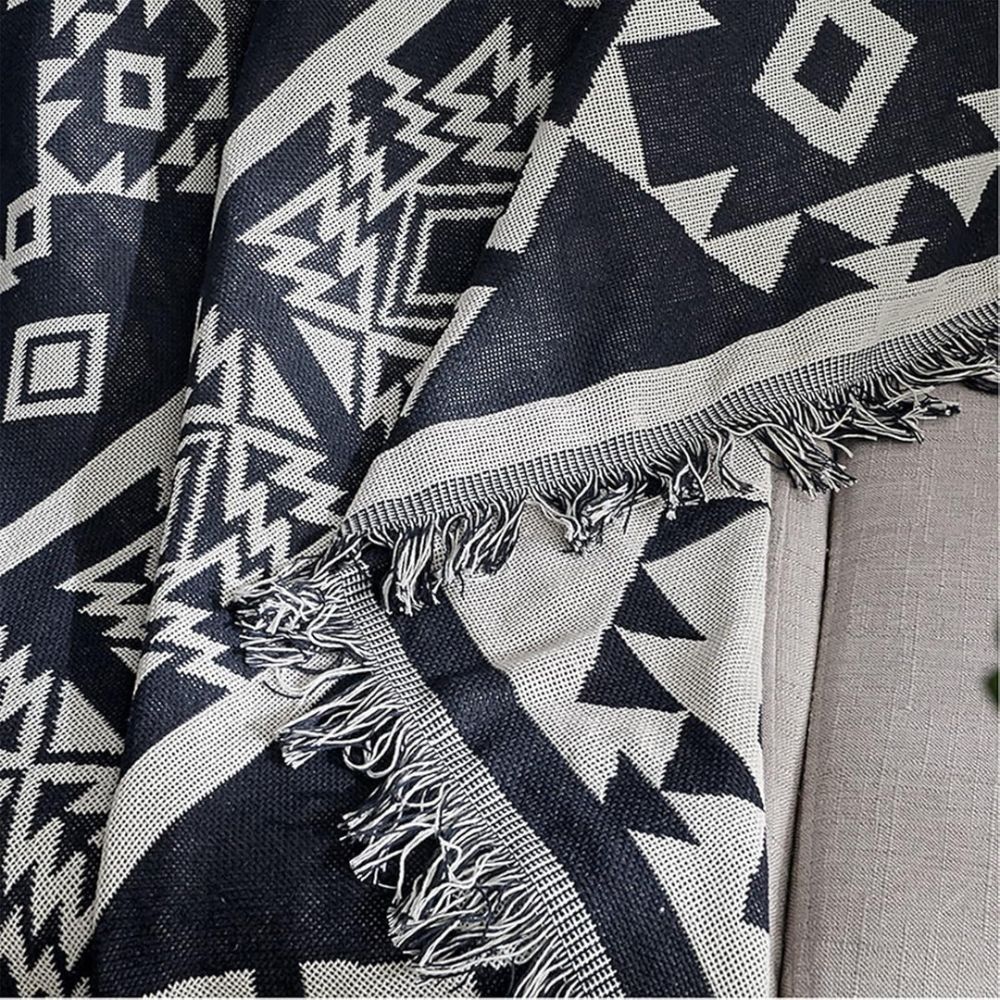 Plaid boho tissé Nomad Weave