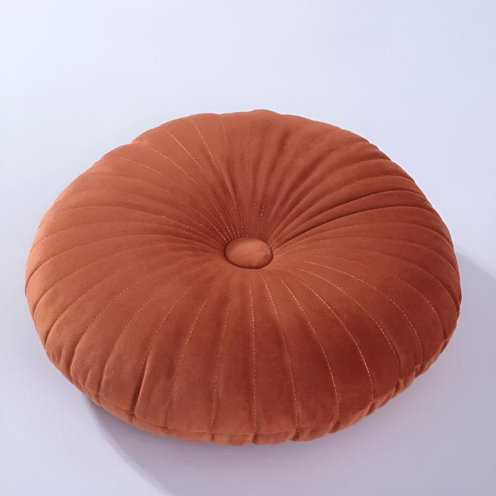 Coussin citrouille moelleux