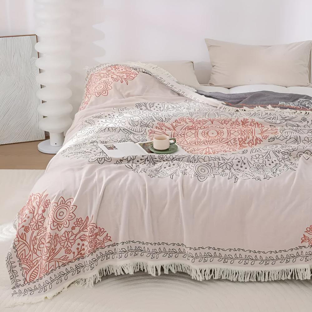 Plaid en coton Scandi Chic
