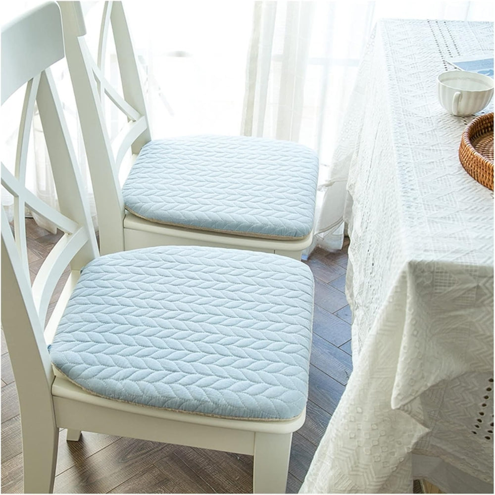 Galette de chaise matelassée d'inspiration japonaise