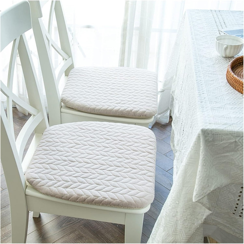 Galette de chaise matelassée d'inspiration japonaise