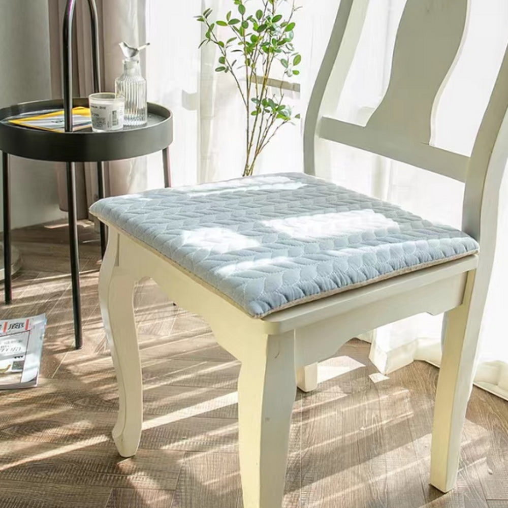 Galette de chaise matelassée d'inspiration japonaise