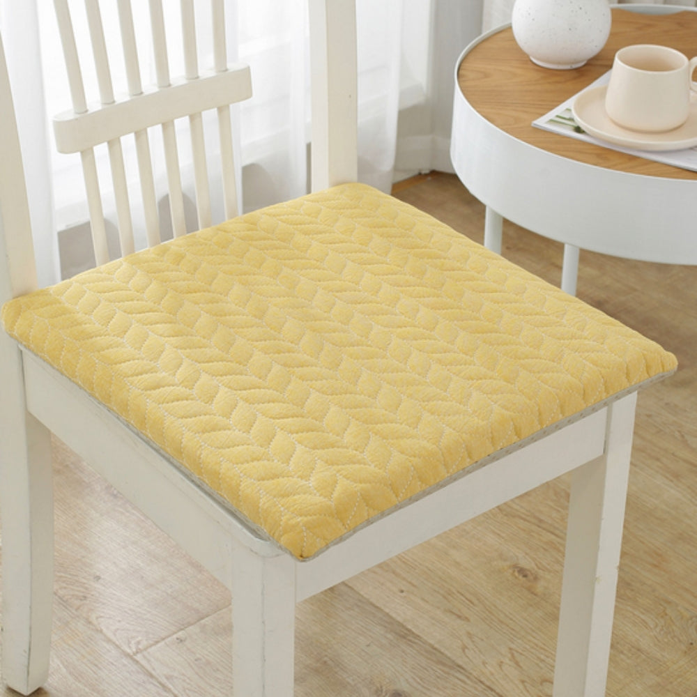 Galette de chaise matelassée d'inspiration japonaise
