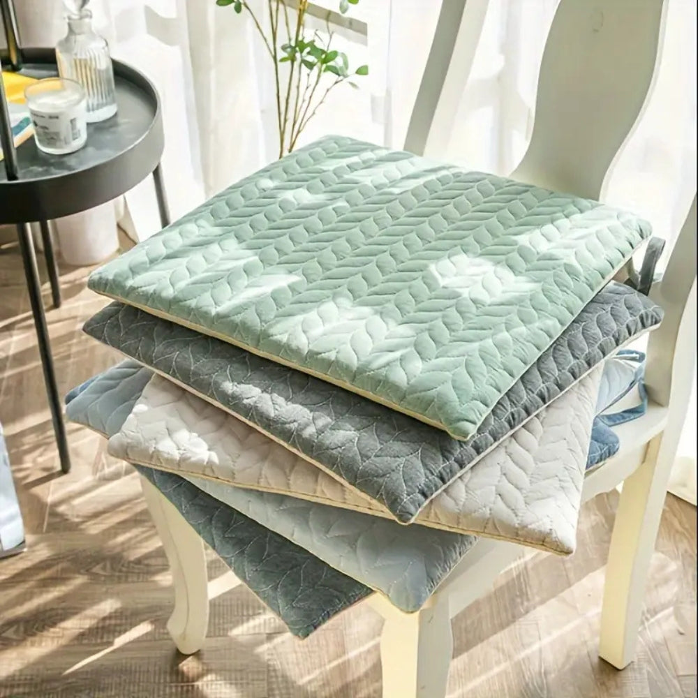 Galette de chaise matelassée d'inspiration japonaise