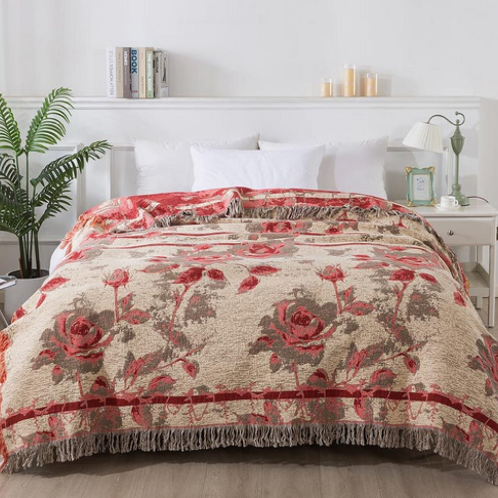 Plaid en coton Rosewood Grace – Rosewood Rouge