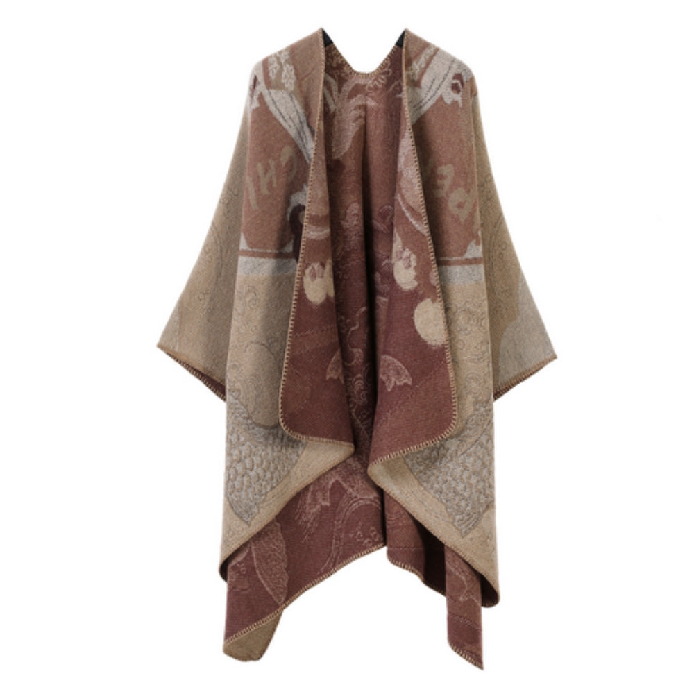 Poncho réversible Runestone Reverie
