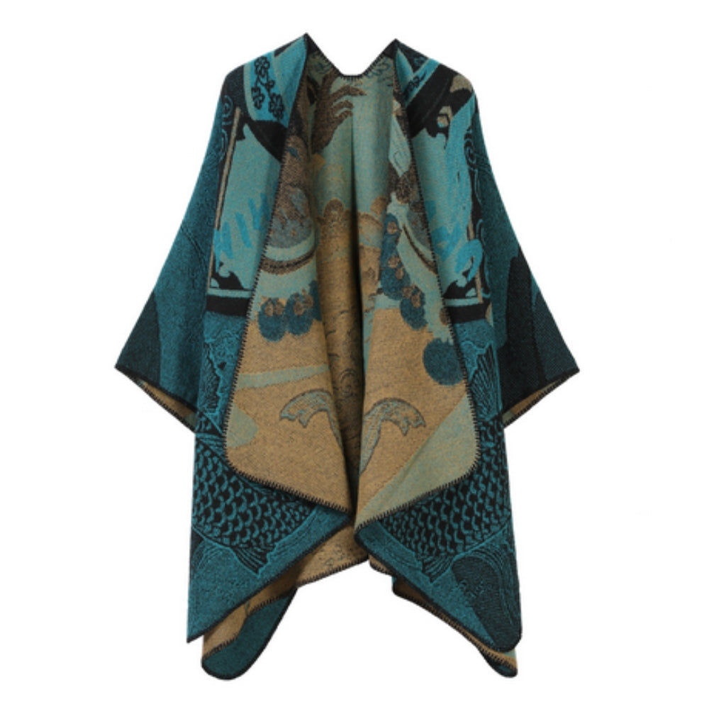 Poncho réversible Runestone Reverie