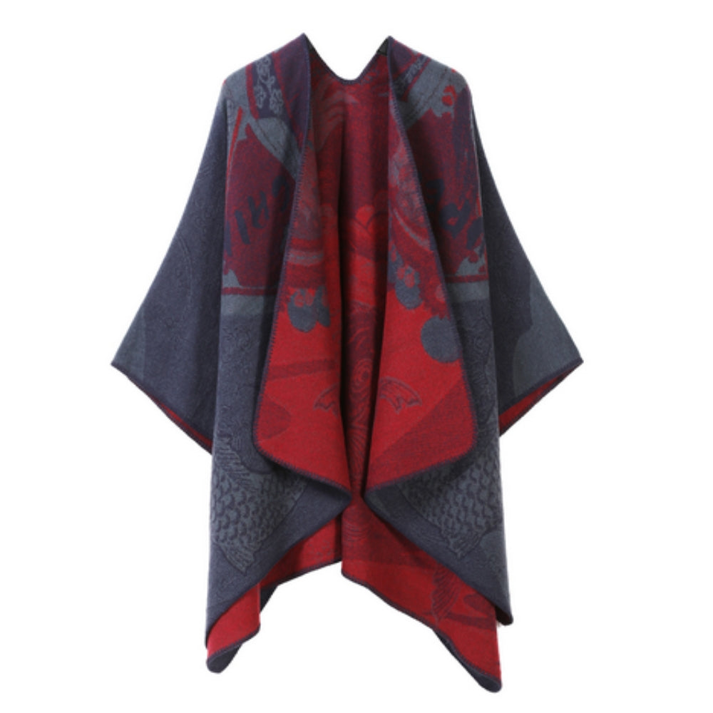Poncho réversible Runestone Reverie
