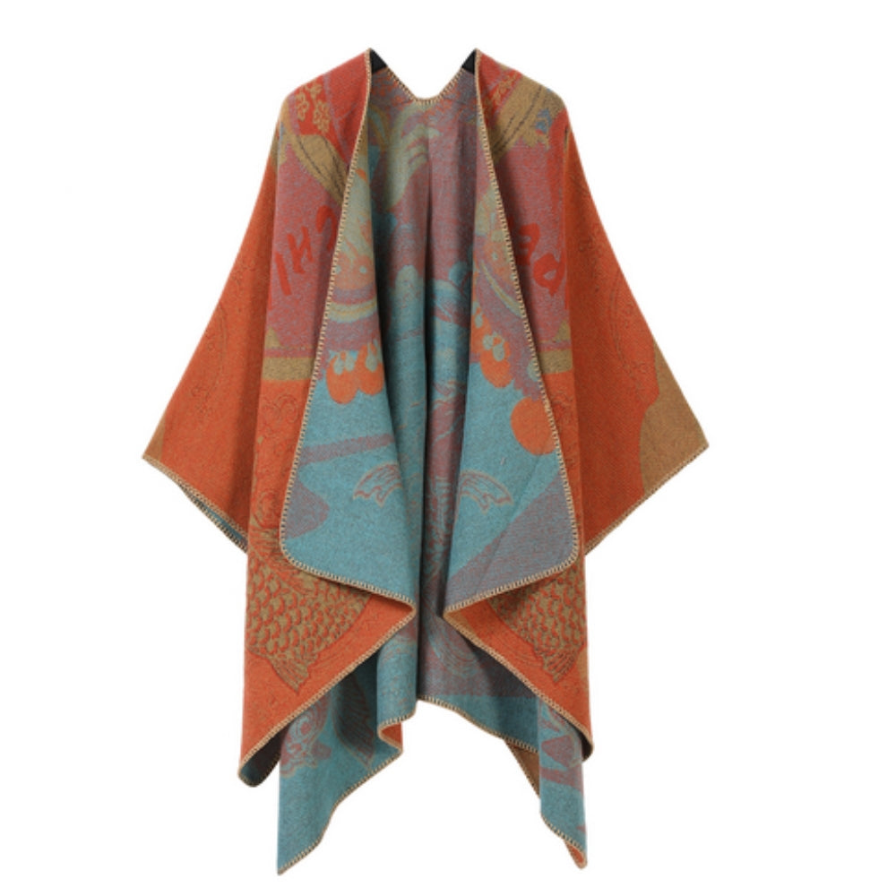Poncho réversible Runestone Reverie