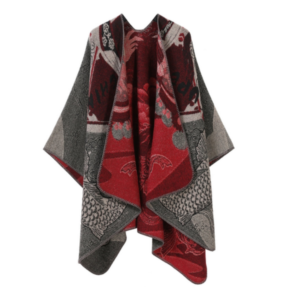Poncho réversible Runestone Reverie