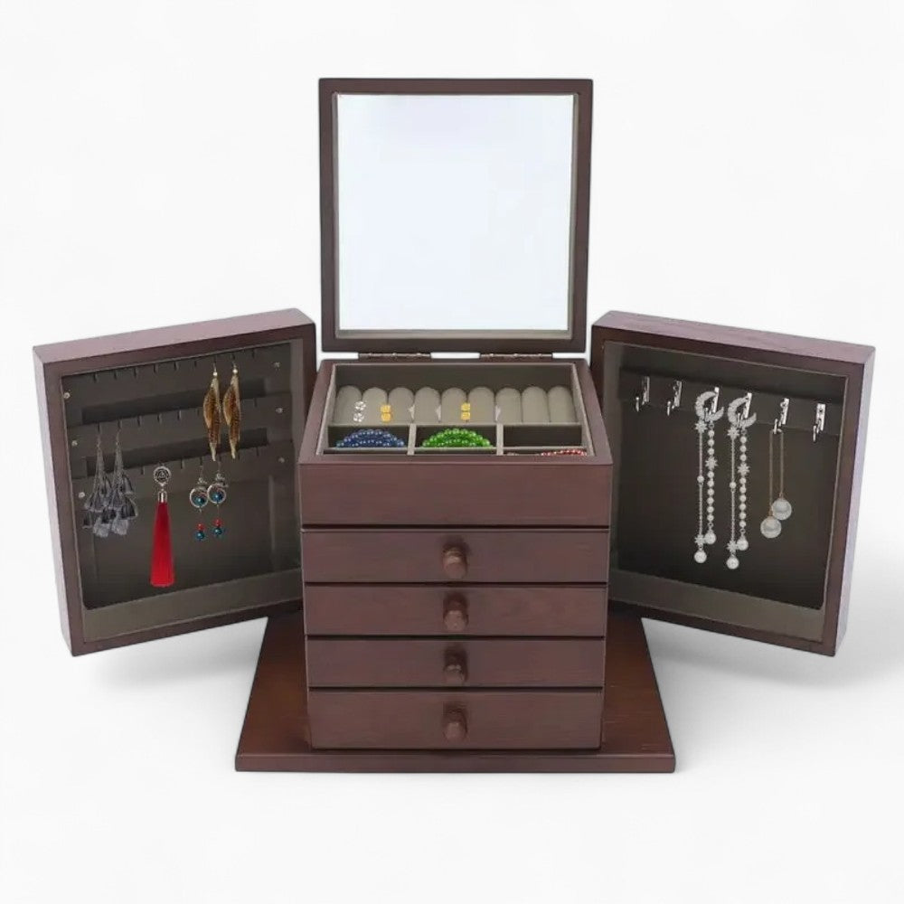 Grande Boîte À Bijoux Vintage