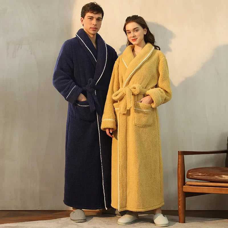 FleeceComfort peignoir en flanelle