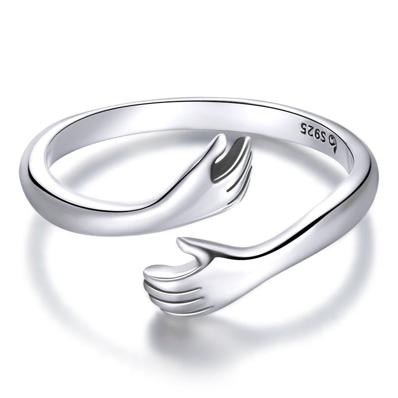Bague reglable motif calin