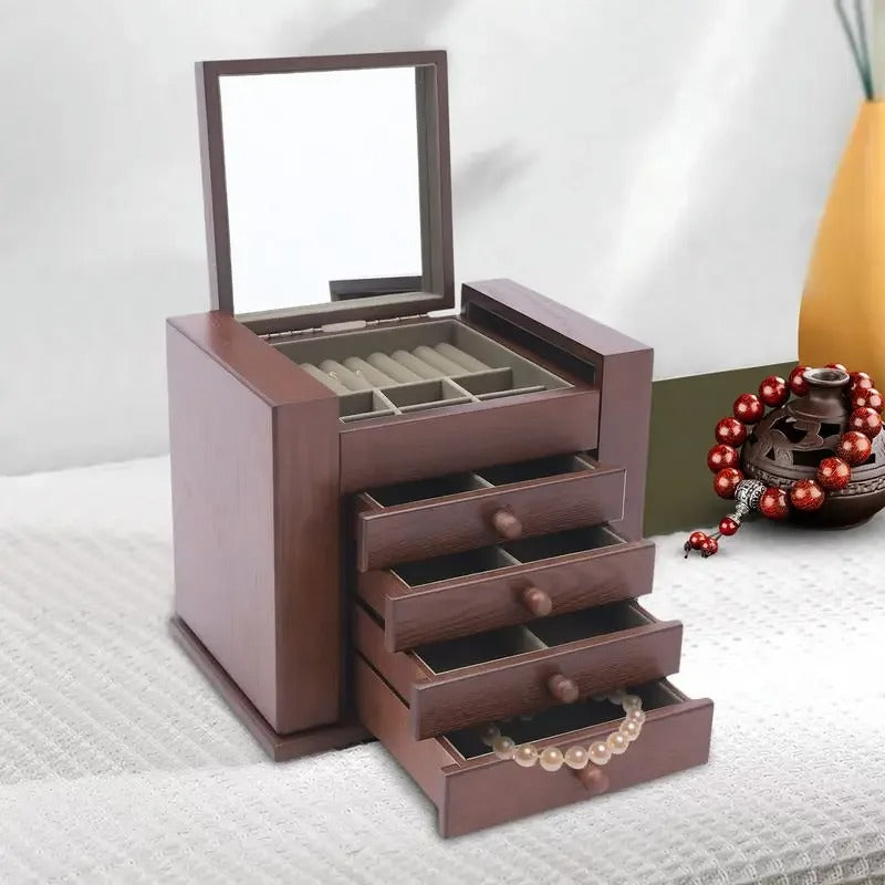 Grande Boîte À Bijoux Vintage