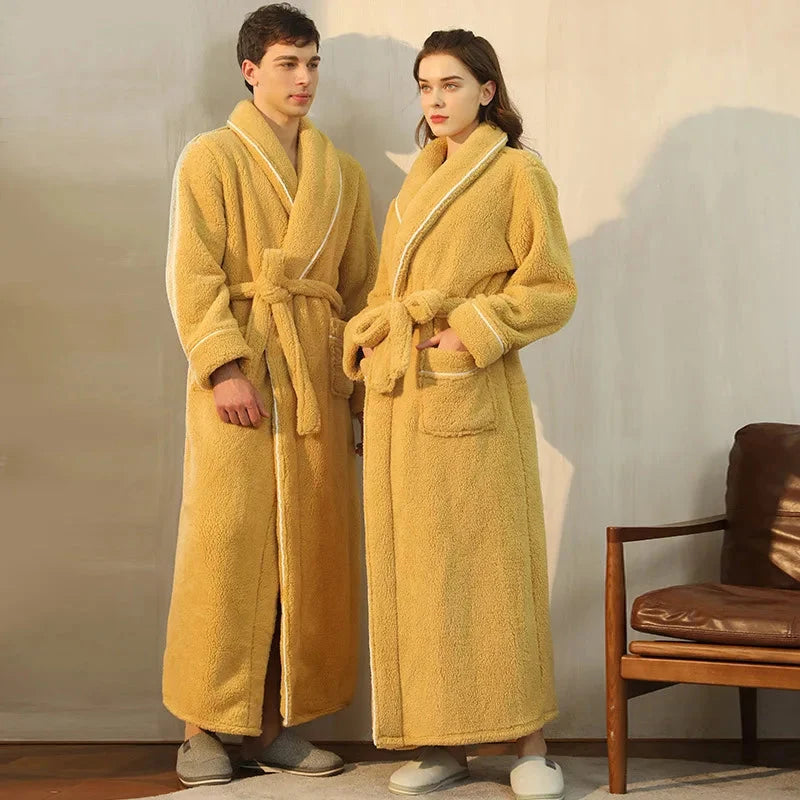 FleeceComfort peignoir en flanelle