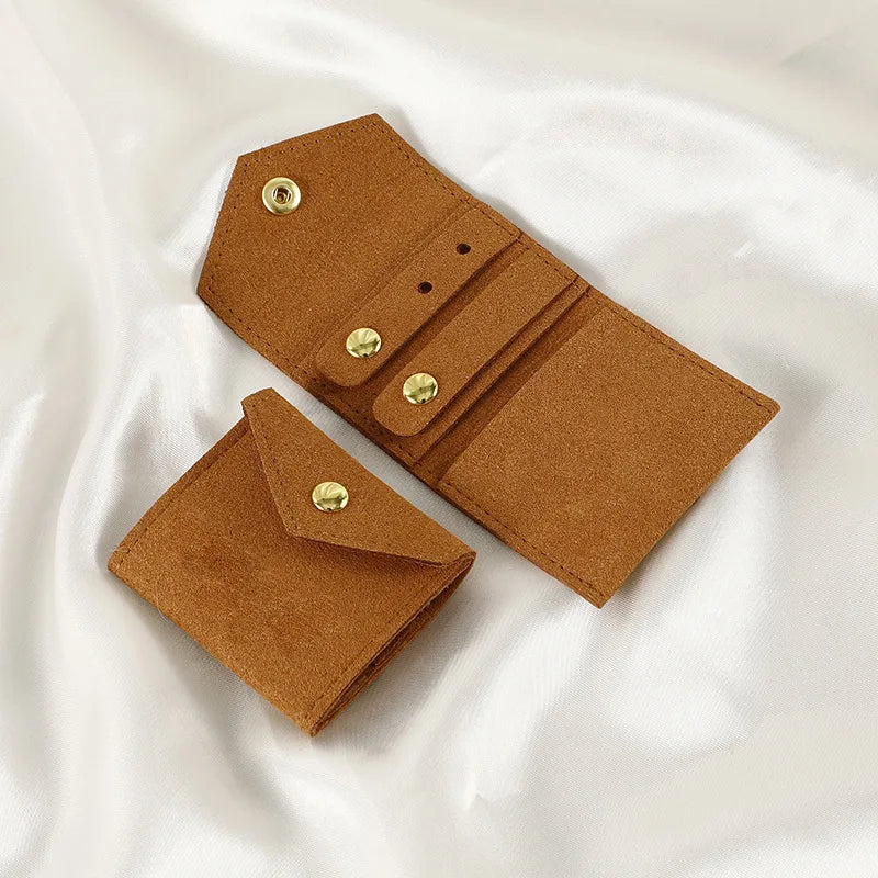 Pochette Bijoux Voyage Suédine