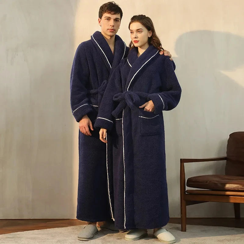 FleeceComfort peignoir en flanelle