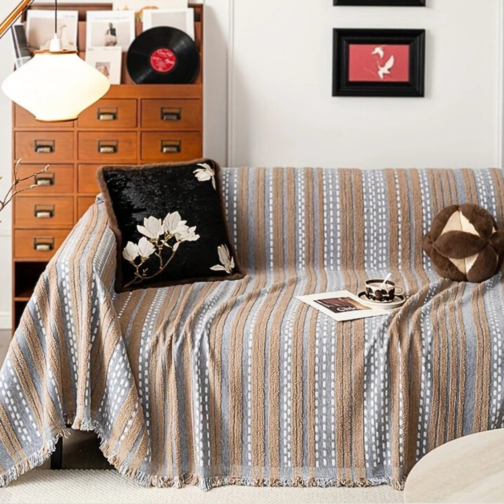 Housse de canapé boho moelleuse style Sahara