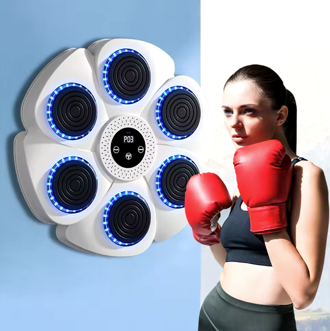 Machine de boxe interactive