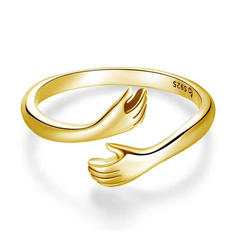 Bague reglable motif calin