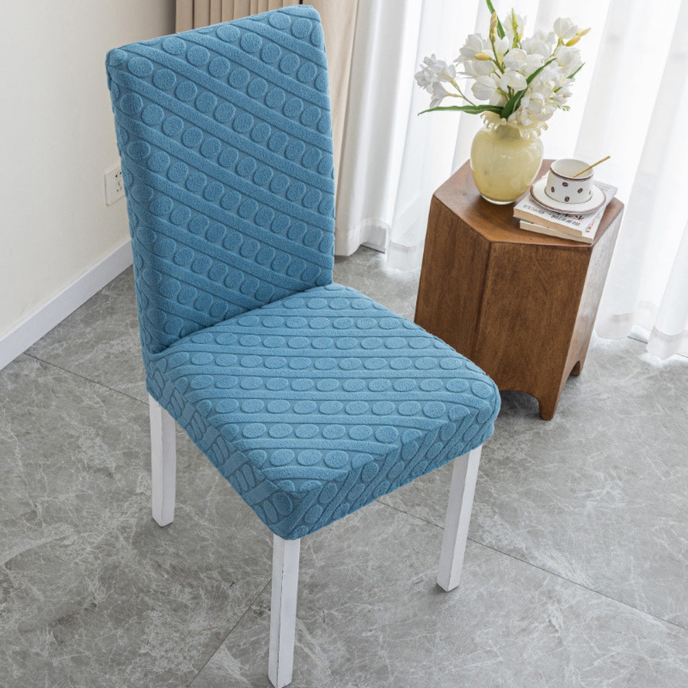 Housse de chaise ovale tricotée Seraphine