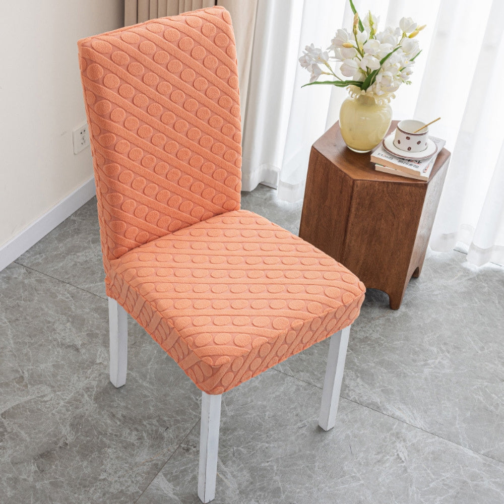 Housse de chaise ovale tricotée Seraphine