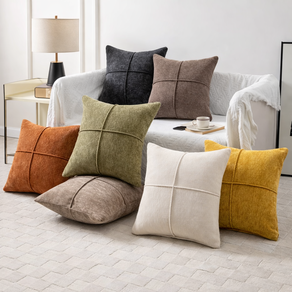 Housse de coussin Serene Stitch
