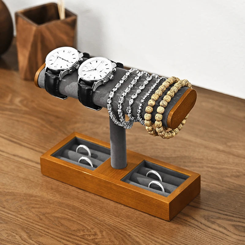 Support Montres Et Bracelets En Bois