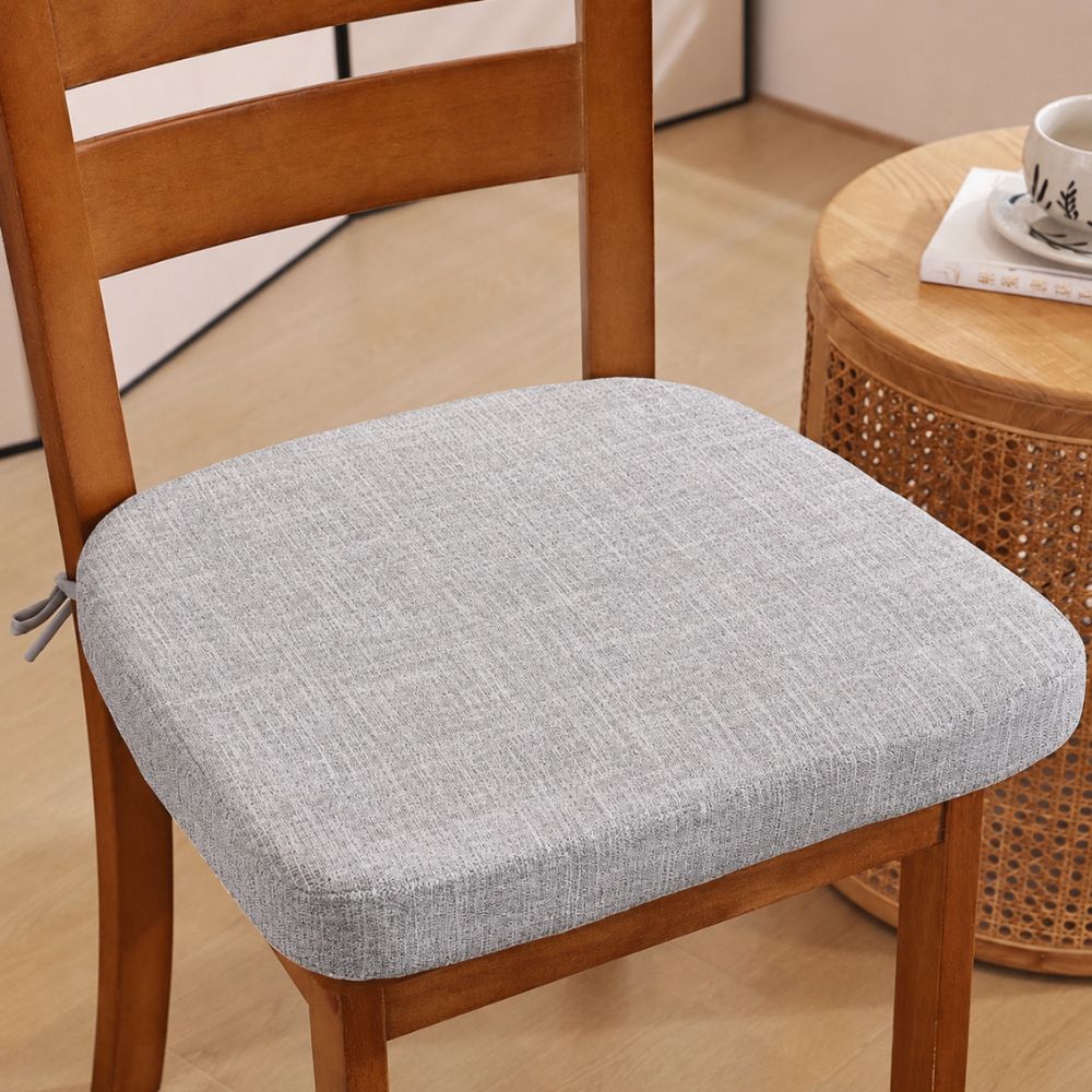 Galette de chaise touffetée Lunari