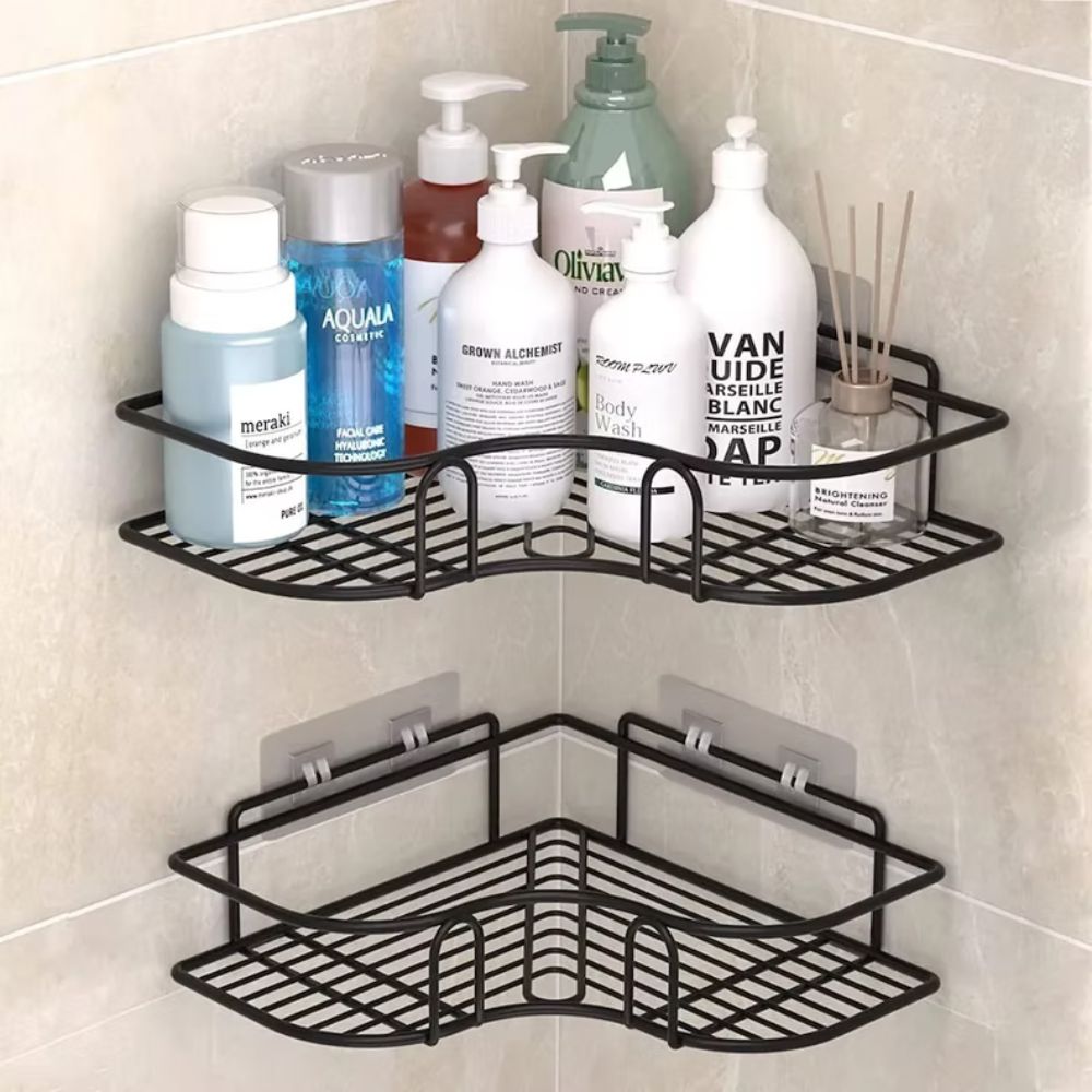 Étagère de douche d'angle pour salle de bain